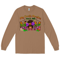 Toasted Coconut My Favorite Monsters Call Me Mom Long Sleeve Tee - texasbilliewilder