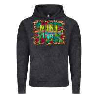 Vintage Black mini cita serape background Vintage Hoodie - BarkalooDesign