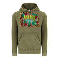 Vintage Olive mini cita serape background Vintage Hoodie - BarkalooDesign