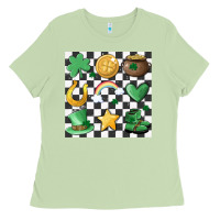Matcha checker board lucky charms Ladies Tee - MaliasSmallBusiness
