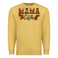 Antique Gold mama cita Premium Sweatshirt - BundleAndBundleShop