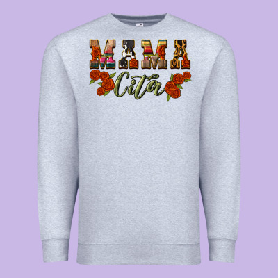 Mama Cita Premium Sweatshirt Designed By Bundleandbundleshop