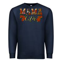 Navy mama cita Premium Sweatshirt - BundleAndBundleShop