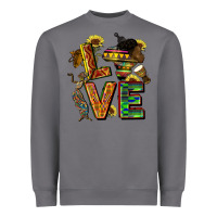 Storm love juneteenth africa Heavyweight Sweatshirt - CowGirlArtShop