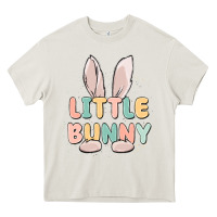 Cream little bunny malias Heavy Core Tee - MaliasSmallBusiness