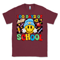 Burgundy 100 days of school Classic Tee - Artiststas