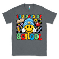 Charcoal Heather 100 days of school Classic Tee - Artiststas