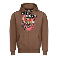 Chestnut Heart breaker Valentine's Day Zipper Hoodie - FaDigitalArtStudio