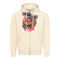 Sandshell Heart breaker Valentine's Day Zipper Hoodie - FaDigitalArtStudio
