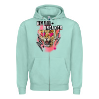 Seafoam Heart breaker Valentine's Day Zipper Hoodie - FaDigitalArtStudio