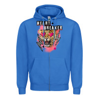 True Royal Heart breaker Valentine's Day Zipper Hoodie - FaDigitalArtStudio