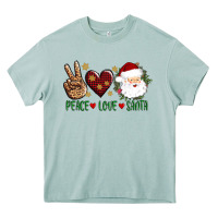 Arona peace love Santa Heavy Core Tee - AdoDesignShop