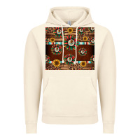 Vintage Artic seamless mexican sunflower tumbler design Vintage Hoodie - Jasminsmagicworld