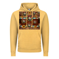 Vintage Mustard seamless mexican sunflower tumbler design Vintage Hoodie - Jasminsmagicworld
