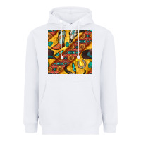 White western cowboy bull skull seamless pattern Heavyweight Hoodie - BundleAndBundleShop