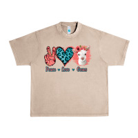 French Oak Peace Love Goats Urban Heavy Tee - Bettercallsaul