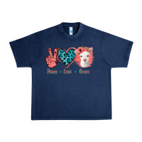 Navy Peace Love Goats Urban Heavy Tee - Bettercallsaul