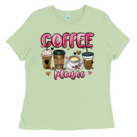 Matcha coffee please Ladies Tee - MaliasSmallBusiness
