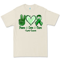 Bone Peace love cure Liver Cancer Premium Tee - NancyCooperArtShop
