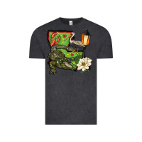 Vintage Black louisiana state Vintage Tee - BarkalooDesign