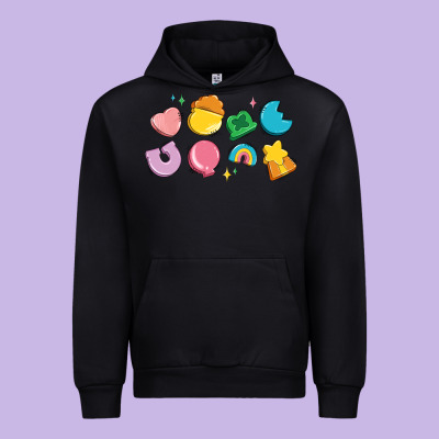St Patrick's Lucky Charms Urban Hoodie Designed By Artiststas