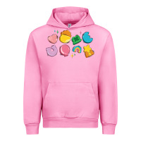 Fuchsia Pink st patrick's lucky charms Urban Hoodie - Artiststas