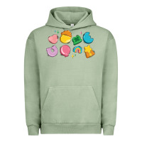 Pigment Oil Green st patrick's lucky charms Urban Hoodie - Artiststas