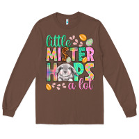 Chestnut little mister hops a lot Long Sleeve Tee - NancyCooperArtShop