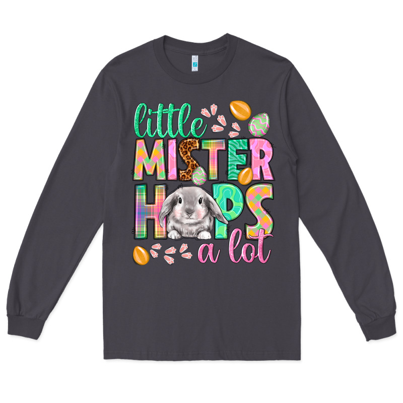 Little Mister Hops A Lot Long Sleeve Tee by NancyCooperArtShop | Teevron