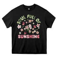 Black soul full of sunshine Heavy Core Tee - MaliasSmallBusiness
