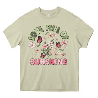 Mossy soul full of sunshine Heavy Core Tee - MaliasSmallBusiness