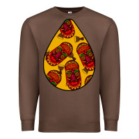 Chestnut african masks teardrop  5 Premium Sweatshirt - BundleAndBundleShop