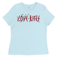 Baby Blue love bites Ladies Tee - MaliasSmallBusiness