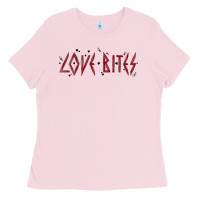 Bubblegum Pink love bites Ladies Tee - MaliasSmallBusiness