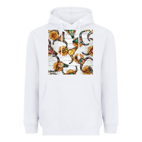 White native american aztec seamless pattern 7 Heavyweight Hoodie - BundleAndBundleShop