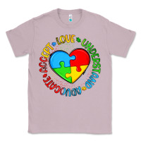 Lilac autism awareness puzzle heart love understand advo Classic Tee - Artiststas