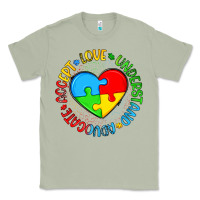 Matcha autism awareness puzzle heart love understand advo Classic Tee - Artiststas