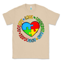 Autism Awareness Puzzle Heart Love Understand Advo Classic Tee | Teevron