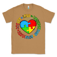 Toasted Coconut autism awareness puzzle heart love understand advo Classic Tee - Artiststas