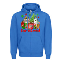 True Royal current mood christmas Zipper Hoodie - OliviaCreatesArt