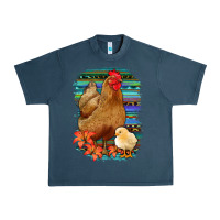 Midnight Navy Chicken with Chick Urban Heavy Tee - Bettercallsaul