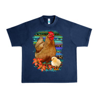 Navy Chicken with Chick Urban Heavy Tee - Bettercallsaul