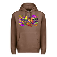 Chestnut Love Mardi Gras Premium Hoodie - FaDigitalArtStudio