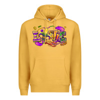 Mustard Love Mardi Gras Premium Hoodie - FaDigitalArtStudio