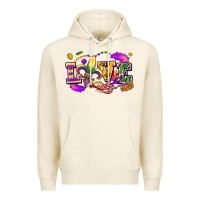 Tofu Love Mardi Gras Premium Hoodie - FaDigitalArtStudio