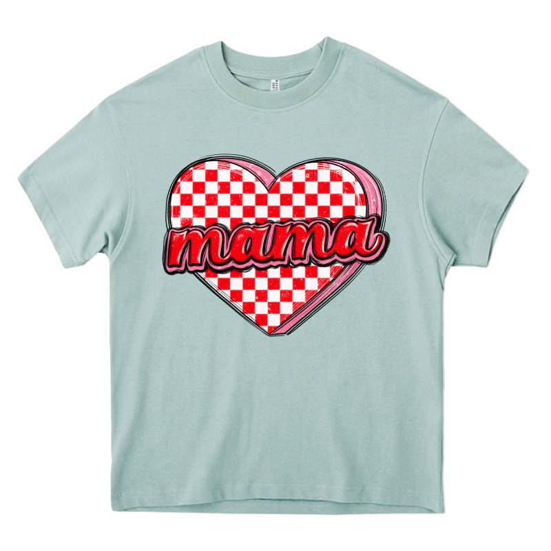 Valentine Mama Heavy Core Tee by MaliasSmallBusiness | Teevron