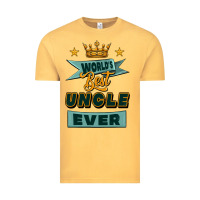 Vintage Mustard world's best uncle ever Vintage Tee - Jasminsmagicworld