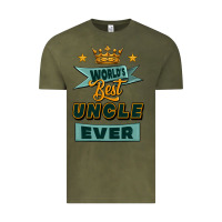 Vintage Olive world's best uncle ever Vintage Tee - Jasminsmagicworld