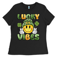 Lucky Vibes Ladies Tee | Teevron