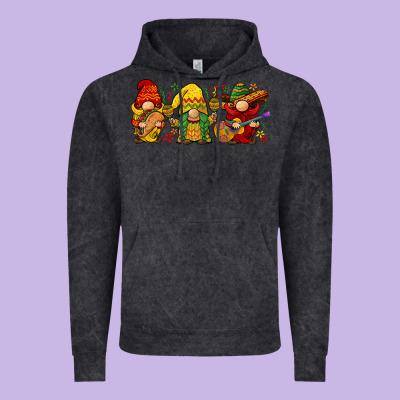 Cinco De Mayo Gnomies Vintage Hoodie Designed By Barkaloodesign